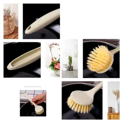 Produktbild von Reinigungsbürsten-Set, 4 Stück Spülbürsten für Töpfe und Pfannen