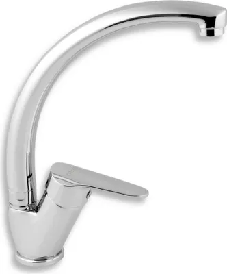 Productafbeelding van Keukenmengkraan met hendel, Novaservis Titania Iris New, chroom, model 94414.0