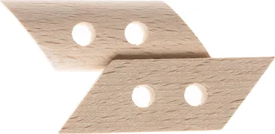 Obrázok produktu pre Gombík – sada 3 ks – 20 x 35 mm – béžový