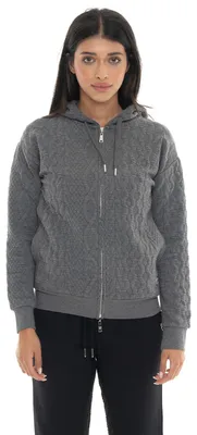 Produktbild von Sweatshirt Damen Leone 1947 Apparel Kapuze Reißverschluss