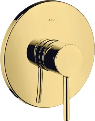 Produktbild von Einhebel-Brausemischer AXOR STARCK Unterputz polished gold optic polished gold optic