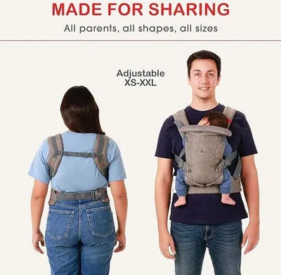 Produktbild von Famanu Babydragetasche 4-in-1 - für Neugeborene und Kleinkinder 3.6-14.5kg