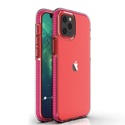 Zdjęcie produktu dla Etui Spring Case TPU dla iPhone 12 Mini - Różowy KP8641
