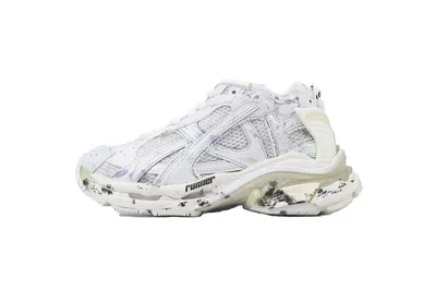 Zdjęcie produktu dla 772767 W3RNY 2301 Balenciaga Runner Sneakersy Białe Graffiti ROZMIAR:EUR36