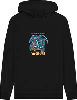 Image de Yu-Gi-Oh ! - Sweat à capuche homme/femme unie PN1467 (M) (Noir)