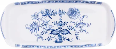 Produktbild von Saphyr, 4-eckiges Tablett, 35 cm, bauchig, Porzellan Thun 1794