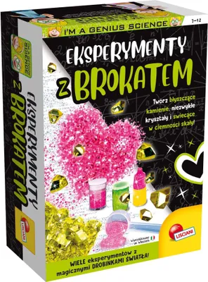 Obrázek produktu pro Jsem génius Vědecké experimenty se třpytkami PL100194 LISCIANI