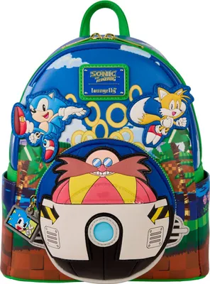 Obrázok produktu pre Plecak Loungefly Sonic the Hedgehog 26cm - Premium plecak szkolny i podróżny