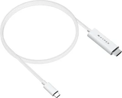 Immagine prodotto di HYPER HyperDrive Cavo da USB-C a HDMI 4K60Hz - Bianco