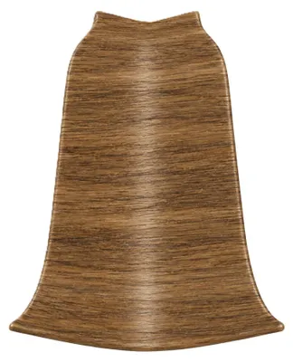 Imagen del producto de Moldura de suelo Soklová SLK50, color roble antiguo, modelo W474, para esquinas exteriores