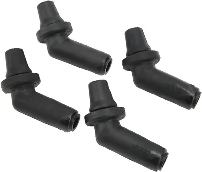 Produktbild von 4 Stück Auto Sonnendach Abfluss Schlauch Fitting - Sonnendach Abfluss Rohr Connector - Gummi Schwarz Ersatz für Sport LR3 LR4 - Auto Zubehör