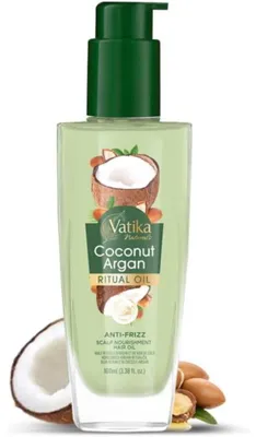 Obrázek produktu pro Vatika Naturals Ritual Kokosovo-arganový vlasový olej 100 ml