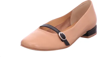 Produktbild von LLoyd Damen Ballerinas 32759-4.5, 32759-5, 32759-5.5, 32759-6, 32759-6.5, 32759-7, 32759-7.5 LOY-15-711 PRALINE/BLACK 6