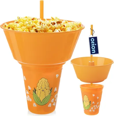 Obrázek produktu pro Orion miska na popcorn Miska na popcorn Hrnek na popcorn s miskou na popcorn 500 ml