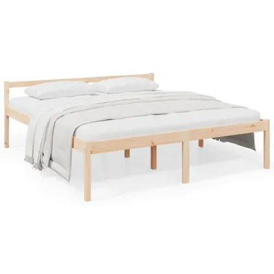 Immagine prodotto di vidaXL Letto in legno massiccio di pino 180x200 cm