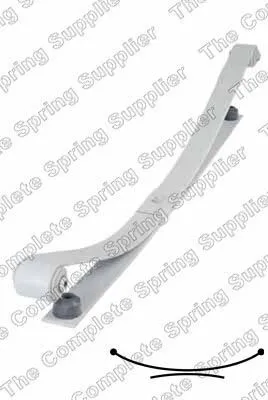 Produktbild von KILEN 666044 Blattfedern für VW Caddy III Kombi (2KB, 2KJ, 2CB, 2CJ) Hinten 740/570mm
