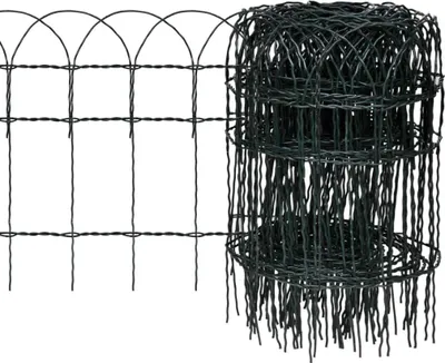 Produktbild von Beetzaun Pulverbeschichtetes Eisen 25×0,4 m