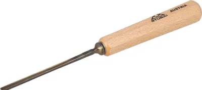 Produktbild von STUBAI Stemmeisen Stechbeitel Serie 52 - Form 4 | Gerades Flacheisen - 3 mm, mit Holzgriff, zum Vorstechen, für Anschlagarbeiten, Schrupparbeiten, Rosetten, zur Bearbeitung von Holz