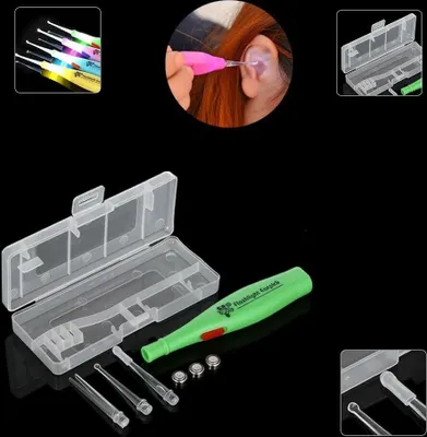 Obrázek produktu pro Ucho Elektrické zařízení na čištění uší Dig Ear Cleaning Health Care Pink