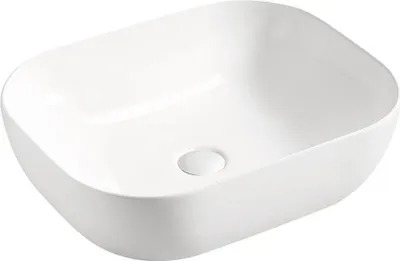 Zdjęcie produktu dla Umywalka ceramiczna Umywalka nablatowa Biała Umywalka Łazienka