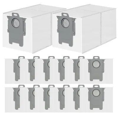 Produktbild von Staubbeutel für Saugroboter - 14 Stück Ersatzbeutel - Kompatibel mit Qrevo Serie, Qrevo Edge, Qrevo Curv, Qrevo S, Qrevo Pro, Qrevo Master, Qrevo Slim, QV 35A, QV 35S, QR, S8 MaxV Ultra, Saros 10 und Saros 10R