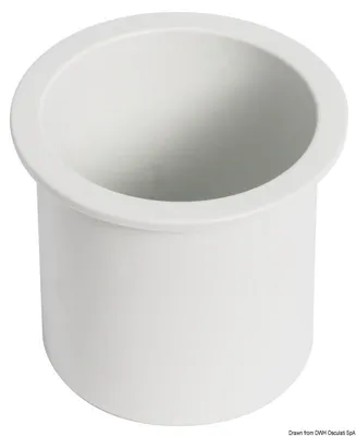 Immagine prodotto di Osculati Porta bicchieri da incasso ABS Bianco Porta bicchieri/bottiglie