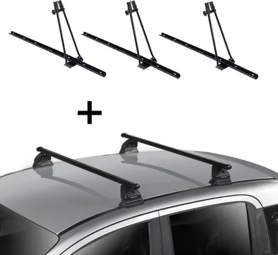 Produktbild von 3x Fahrradträger ORION + Dachträger VDP EVO Stahl kompatibel mit für Kia Cee'd  (JD) 3-5 Türer 2012-2018
