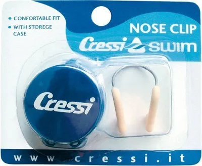 Produktbild von Cressi Swim Zubehör Schwimmen Gehörschutzstöpsel & Nasen Clips für Youngs und Erwachsene