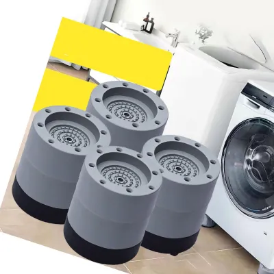Zdjęcie produktu dla Mata wygłuszająca do pralki Włókno żywiczne PVC Kontrola prania do użytku domowego Wzrost 6 cm/2,4 cala