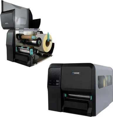 Zdjęcie produktu dla OPrint-IA200N, przemysłowa drukarka etykiet, technologia bezpośredniego termotransferu, rozdzielczość 203 dpi, interfejsy USB, Ethernet, prędkość druku 203 mm/sekundę