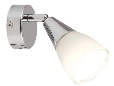 Obrázek produktu pro Spoot Nicolette E14 1X40W Chrom Bílá Rabalux