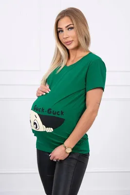 Immagine prodotto di Camicetta premaman Guck, confezione da 3, verde, M-L-XL