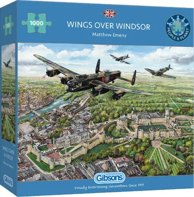 Produktbild von Gibsons Wings Over Windsor, 1000 Stück(e)