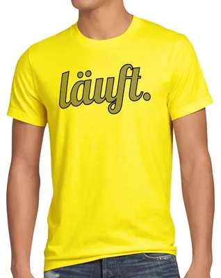 Produktbild von style3 läuft Herren T-Shirt Funshirt Spruchshirt Shirt