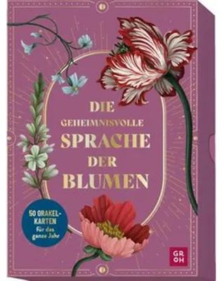 Obrázok produktu pre Die geheimnisvolle Sprache der Blumen - 50 Orakelkarten für das ganze Jahr