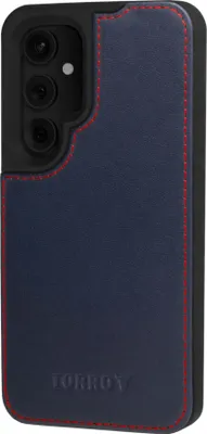 Immagine prodotto di TORRO Custodia in pelle per Galaxy S24 - Blu navy