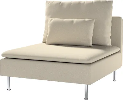Produktbild von Dekoria Bezug für Söderhamn Sitzelement 1, grau-beige, Bezug für Sitzelement 1