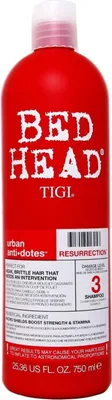 Produktbild von Tigi Bed Head Urban Antidotes, 750 ml, Shampoo, Sprödes Haar, Farbschutz, Verstärkung, Flasche, 1 Stück(e)