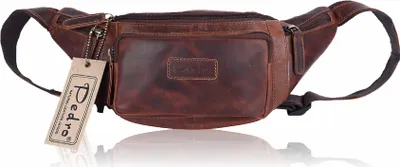 Produktbild von Bauchtasche Gürteltasche Hüfttasche Umhängetasche Crossbag Leder Sport Tasche