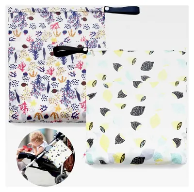 Produktbild von Wetbag für Schwimmsachen 2er Set, Nassbeutel für den Kindergarten, wasserdichte Tasche für nasse Badesachen