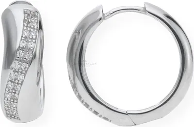 Produktbild von JuwelmaLux Creolen 925 Silber rhodiniert JL10-06-1199