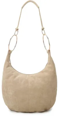 Imagen del producto de Bolso de hombro de ante sintético Giuliano, modelo Miralyn, para mujer, color beige