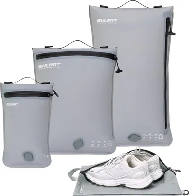 Produktbild von Kompressionstaschen Set 4 Stück, für Koffer, wasserdicht, für Handgepäck