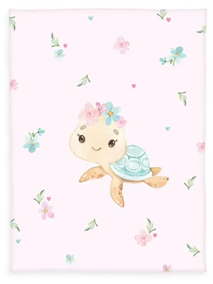 Produktbild von Little turtle Microfaserflausch-Decke