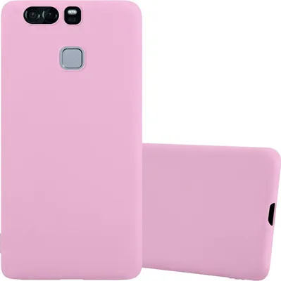 Produktbild von Cadorabo Hülle für Huawei P9 Schutzhülle in Rosa Handyhülle TPU Silikon Etui Case Cover