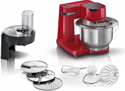 Produktbild von Bosch MUM2 MUMS2ER01 Küchenmaschine 700 Watt 4 Geschwindigkeitsstufen 3,8 l