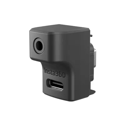 Immagine prodotto di Insta360 Mic Adapter Adattatore per microfono della fotocamera