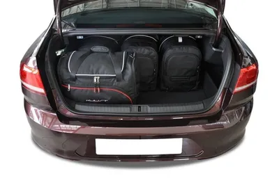 Produktbild von Vw Passat Limousine 2014-2021 Kofferraumtaschen Set 5 Stk