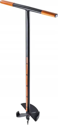 Image de Tarière - Tarière à spirale/Tarière - Ø 200 mm (20 cm) - Pour poteaux de clôture et trous de plantation
