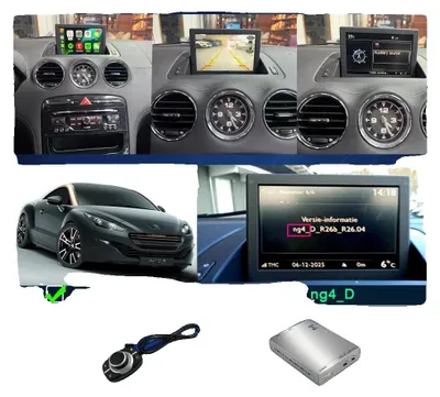 Obrázok produktu pre Dekodér pre CarPlay a Android Auto, podpora kamery, aktualizácie softvéru, ng4_D